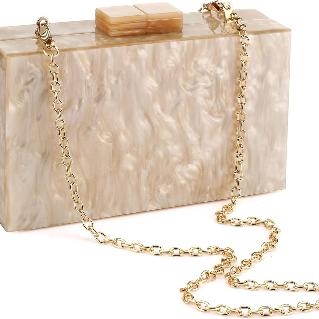 Acrylic Clutch Purses For Women With Marbling Purses And Handbags Elegant Banque